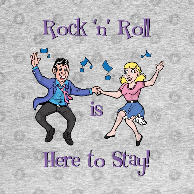 Rock 'n' Roll Dance Couple by AceToons